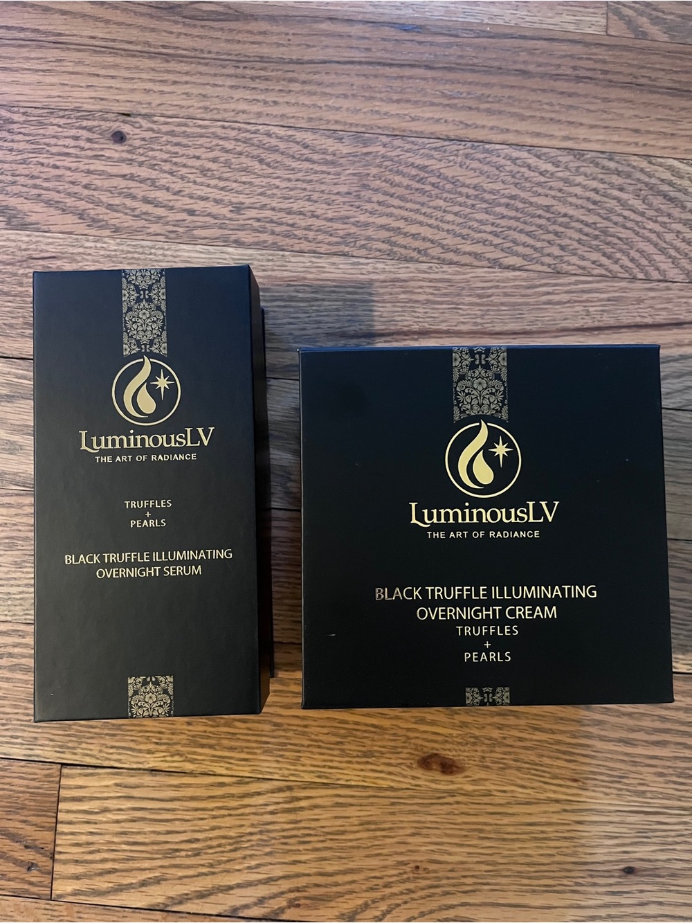 Black Truffle Illuminating Overnight Cream & Serum - NEW Luminous luxury